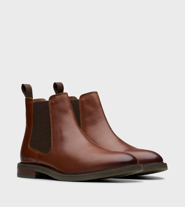 clarks Jaxen Easy Tan Leather